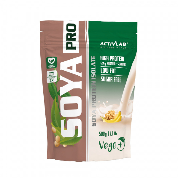 Протеїн Activlab Soya Pro, 500 грам Банан-горіх