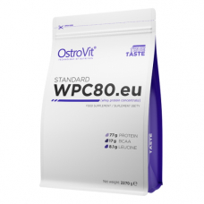 Протеїн OstroVit STANDARD WPC80.eu, 2.27 кг Банан Протеїн OstroVit STANDARD WPC80.eu, 2.27 кг Банан