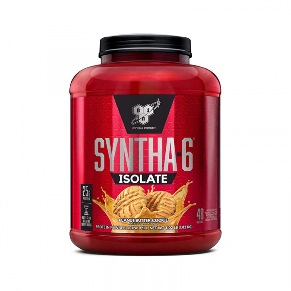 Протеїн BSN Syntha-6 Isolate, 1.8 кг Арахісове печиво