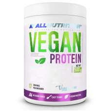Протеїн AllNutrition Vegan Protein, 500 грам Ваніль-чорна смородина Протеїн AllNutrition Vegan Protein, 500 грам Ваніль-чорна смородина