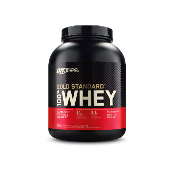 Протеїн Optimum Gold Standard 100% Whey, 2.27 кг Айс ваніль