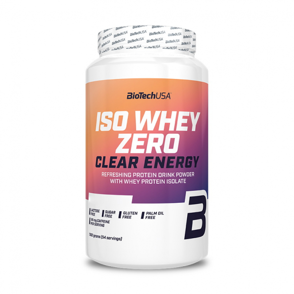 Протеїн BioTech Iso Whey Zero Clear Energy, 1.3 кг Тутті фрутті