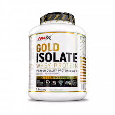 Протеїн Amix Nutrition Gold Whey Protein Isolate, 2,28 кг Ваніль Протеїн Amix Nutrition Gold Whey Protein Isolate, 2,28 кг Ваніль