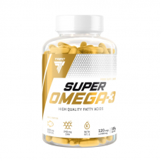 Жирні кислоти Trec Nutrition Super Omega-3, 120 капсул Жирні кислоти Trec Nutrition Super Omega-3, 120 капсул