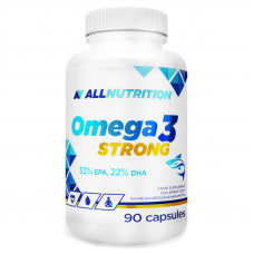 Жирні кислоти AllNutrition Omega 3 Strong, 90 капсул Жирні кислоти AllNutrition Omega 3 Strong, 90 капсул