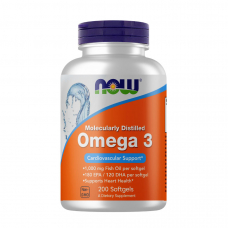 Жирні кислоти NOW Omega-3, 200 капсул Жирні кислоти NOW Omega-3, 200 капсул
