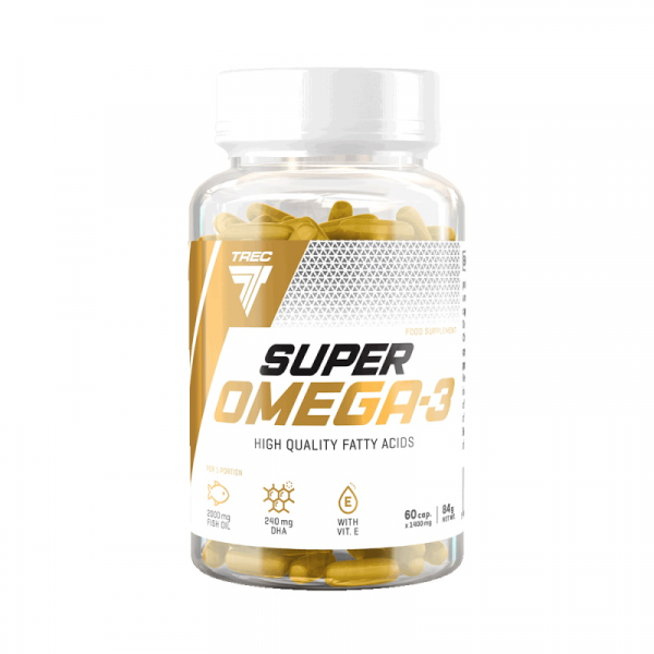 Жирні кислоти Trec Nutrition Super Omega-3, 60 капсул