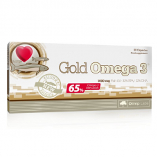 Жирні кислоти Olimp Gold Omega 3 65%, 60 капсул
