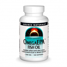 Жирні кислоти Source Naturals Omega EPA Fish Oil 1000 mg, 100 капсул Жирні кислоти Source Naturals Omega EPA Fish Oil 1000 mg, 100 капсул