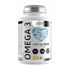 Жирні кислоти Kevin Levrone Omega 3 Fish Oil 2000 mg, 90 капсул