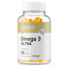 Жирні кислоти OstroVit Omega 3 Ultra, 90 капсул Жирні кислоти OstroVit Omega 3 Ultra, 90 капсул