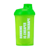Шейкер Olimp "Running Is Cheaper Than Therapy", 500 мл, Green Шейкер Olimp "Running Is Cheaper Than Therapy", 500 мл, Green