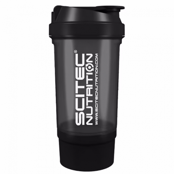 Шейкер Scitec 2-х компонентний, 500 мл, Black