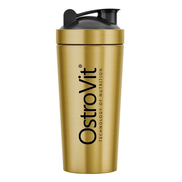Шейкер OstroVit Steel, 750 мл, Gold