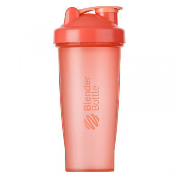 Шейкер BlenderBottle Classic з шариком 820 мл, Coral