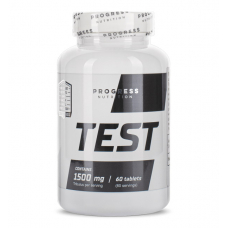 Стимулятор тестостерону Progress Nutrition Test 1500 mg, 60 таблеток Стимулятор тестостерону Progress Nutrition Test 1500 mg, 60 таблеток