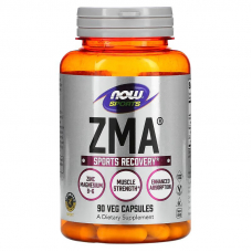 Стимулятор тестостерону NOW ZMA, 90 вегакапсул