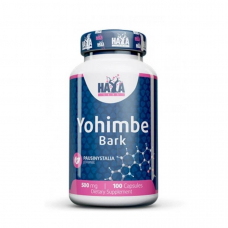 Стимулятор тестостерону Haya Labs Yohimbe Bark 500 mg, 100 капсул Стимулятор тестостерону Haya Labs Yohimbe Bark 500 mg, 100 капсул