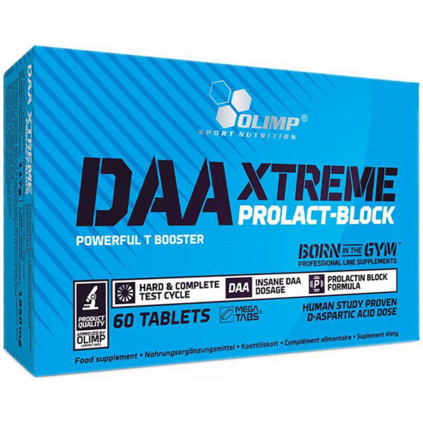 Стимулятор тестостерону Olimp DAA Xtreme, 60 таблеток