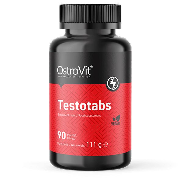 Стимулятор тестостерону OstroVit Testotabs, 90 таблеток