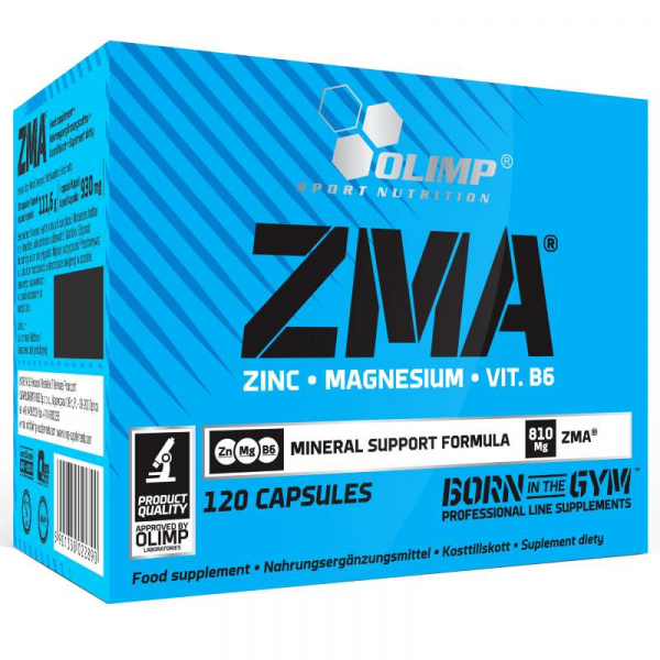 Стимулятор тестостерону Olimp ZMA, 120 капсул