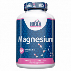 Вітаміни та мінерали Haya Labs Magnesium Citrate 200 mg, 100 таблеток Вітаміни та мінерали Haya Labs Magnesium Citrate 200 mg, 100 таблеток