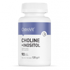 Вітаміни та мінерали OstroVit Choline + Inositol, 90 таблеток