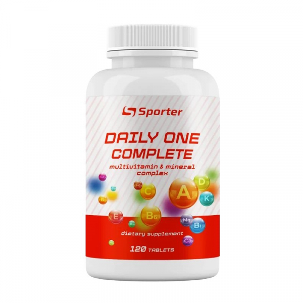 Вітаміни та мінерали Sporter Daily one Complete, 120 таблеток