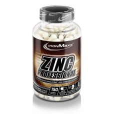 Вітаміни та мінерали IronMaxx Zinc Professional, 150 капсул