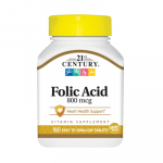 Вітаміни та мінерали 21st Century Folic Acid 800 mcg, 180 таблеток