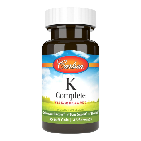 Вітаміни та мінерали Carlson Labs K Complete, 45 капсул