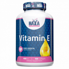 Вітаміни та мінерали Haya Labs Vitamin E 400 IU, 100 капсул Вітаміни та мінерали Haya Labs Vitamin E 400 IU, 100 капсул