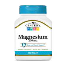 Вітаміни та мінерали 21st Century Magnesium 250 mg, 110 таблеток