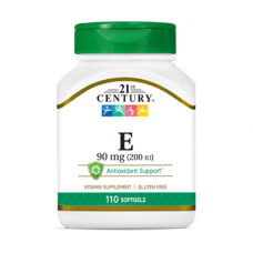 Вітаміни та мінерали 21st Century Vitamin E 90 mg, 110 капсул