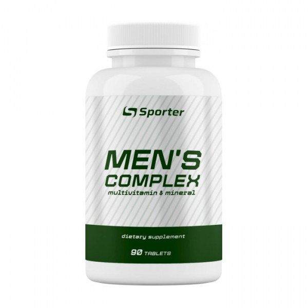 Вітаміни та мінерали Sporter Men's Complex, 90 таблеток
