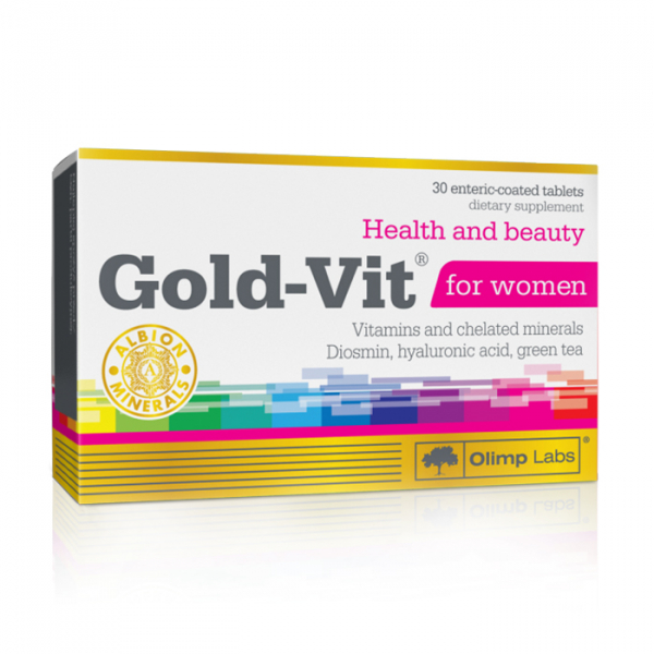 Вітаміни та мінерали Olimp Gold Vit for Women, 30 капсул