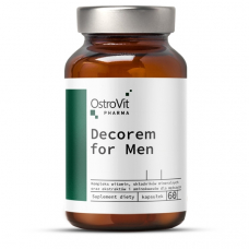 Вітаміни та мінерали OstroVit Pharma Decorem For Men, 60 капсул