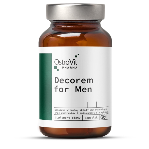 Вітаміни та мінерали OstroVit Pharma Decorem For Men, 60 капсул