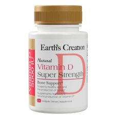 Вітаміни та мінерали Earth‘s Creation Vitamin D 5000 IU, 100 капсул