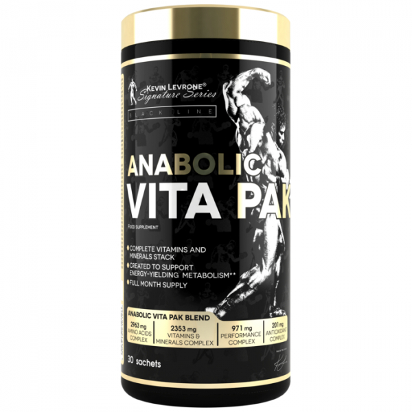 Вітаміни та мінерали Kevin Levrone Anabolic Vita Pak, 30 пакетиков