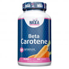 Вітаміни та мінерали Haya Labs Beta Carotene 20000 IU, 100 таблеток Вітаміни та мінерали Haya Labs Beta Carotene 20000 IU, 100 таблеток
