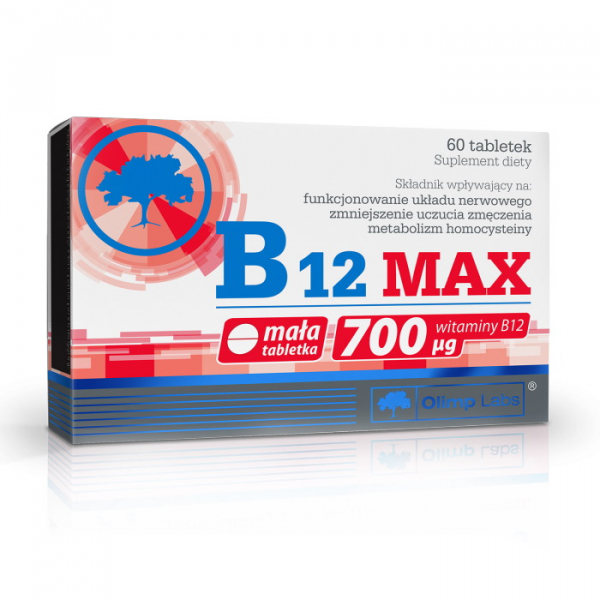Вітаміни та мінерали Olimp B12 Max, 60 таблеток