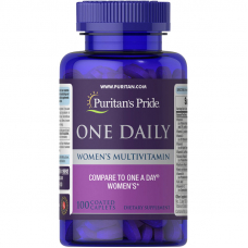 Вітаміни та мінерали Puritan's Pride One Daily Women's Multivitamin, 100 каплет