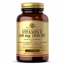 Вітаміни та мінерали Solgar Vitamin E 268 mg (400 IU) Mixed Tocopherols, 250 капсул Вітаміни та мінерали Solgar Vitamin E 268 mg (400 IU) Mixed Tocopherols, 250 капсул