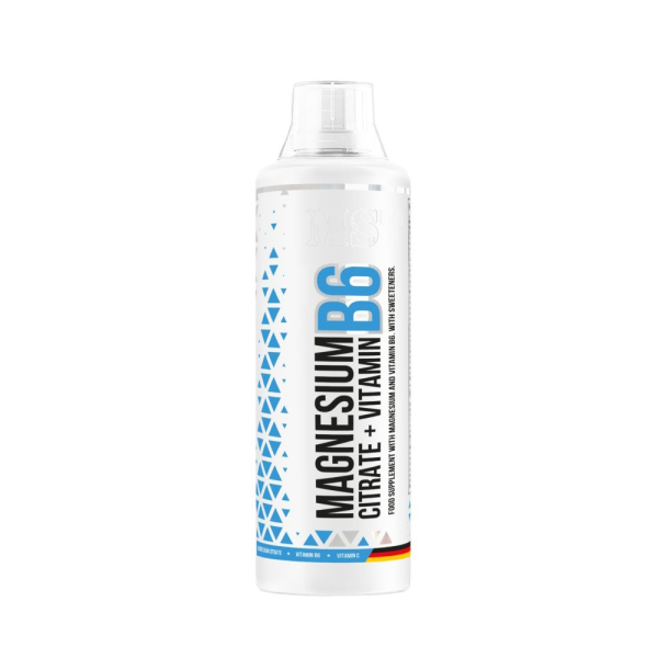 Вітаміни та мінерали MST Magnesium Citrate Plus Vitamin B6, 500 мл Вишня