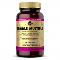 Вітаміни та мінерали Solgar Female Multiple, 120 таблеток
