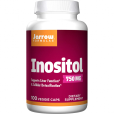 Вітаміни та мінерали Jarrow Formulas Inositol 750 mg, 100 капсул Вітаміни та мінерали Jarrow Formulas Inositol 750 mg, 100 капсул