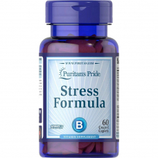 Вітаміни та мінерали Puritan's Pride Stress Formula, 60 каплет Вітаміни та мінерали Puritan's Pride Stress Formula, 60 каплет