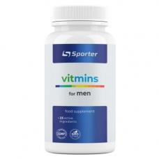 Вітаміни та мінерали Sporter Vitmins for Men, 60 таблеток Вітаміни та мінерали Sporter Vitmins for Men, 60 таблеток