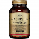 Вітаміни та мінерали Solgar Magnesium with Vitamin B6, 250 таблеток